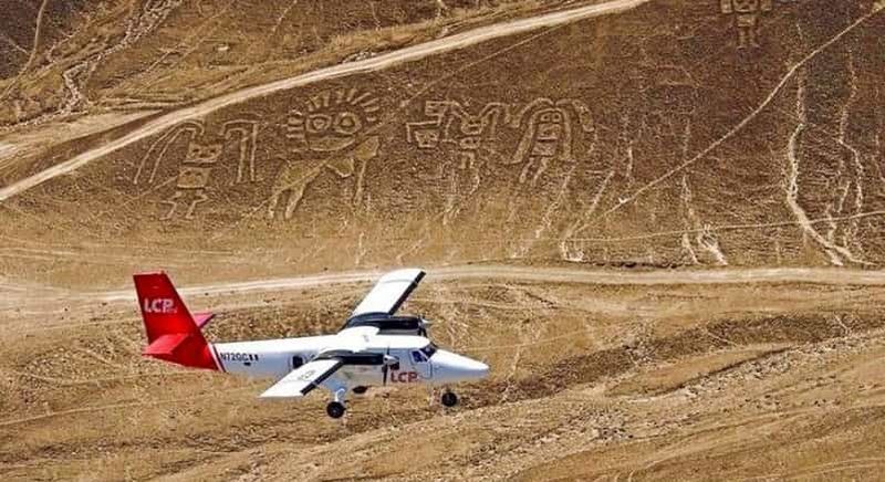 Lima : Lignes de Nazca - Vol de Lima - survol des géoglyphes