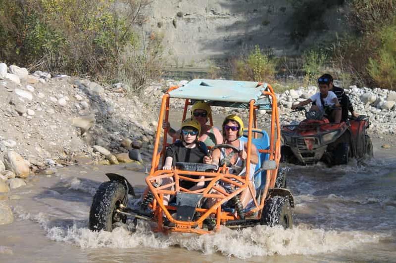 Antalya/Sidé : aventure safari en quad et buggy sur la rivière Köprülü