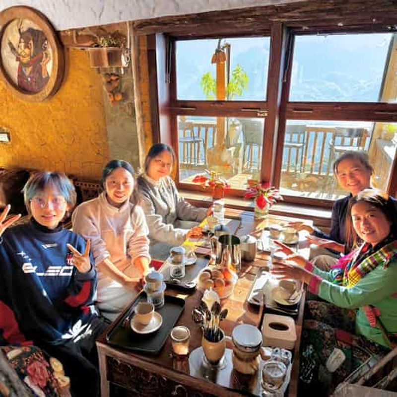 Cours de préparation du café à Sapa, vue sur Fansipan et Muong Hoa