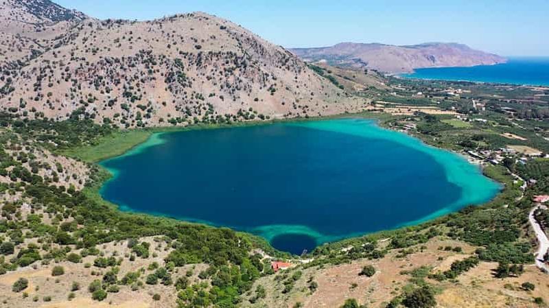 Au départ de Réthymnon : excursion à Argyroupoli, au lac Kournas et à Georgioupoli