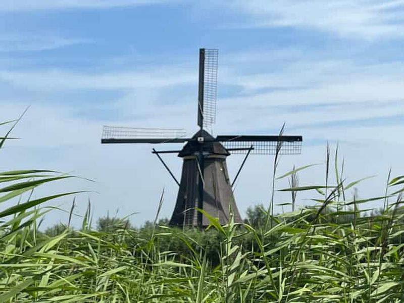 Visite des moulins de Kinderdijk, de la ville de Delft et de l'usine Delft Blue