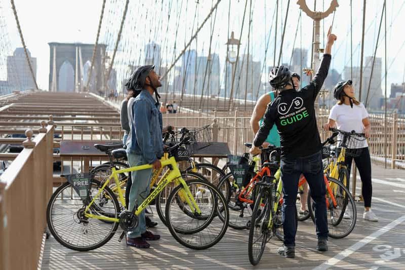 Au départ de Manhattan : visite touristique à vélo de 2 heures sur le pont de Brooklyn