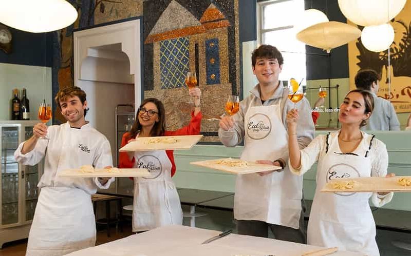 Rome : Spritz et fabrication de pâtes sur la Piazza Navona