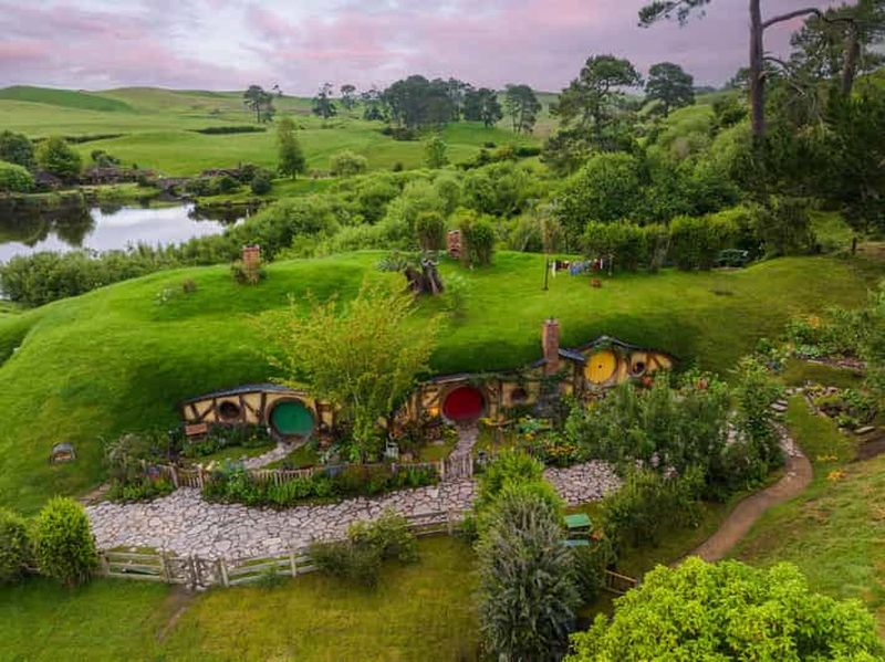 Depuis Rotorua : Visite du plateau de tournage de Hobbiton avec déjeuner festif