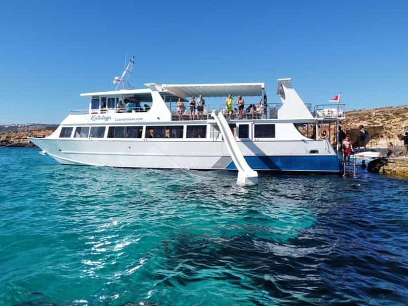 Au départ de Sliema : croisière à Gozo, Comino et Blue Lagoon