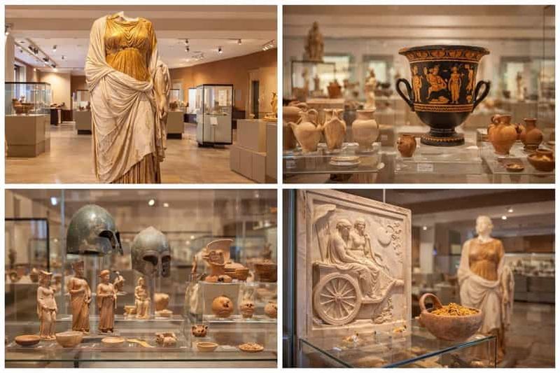 Depuis Catane : Aidone-Morgantina-Villa Romana del Casale-Caltagirone audioguide