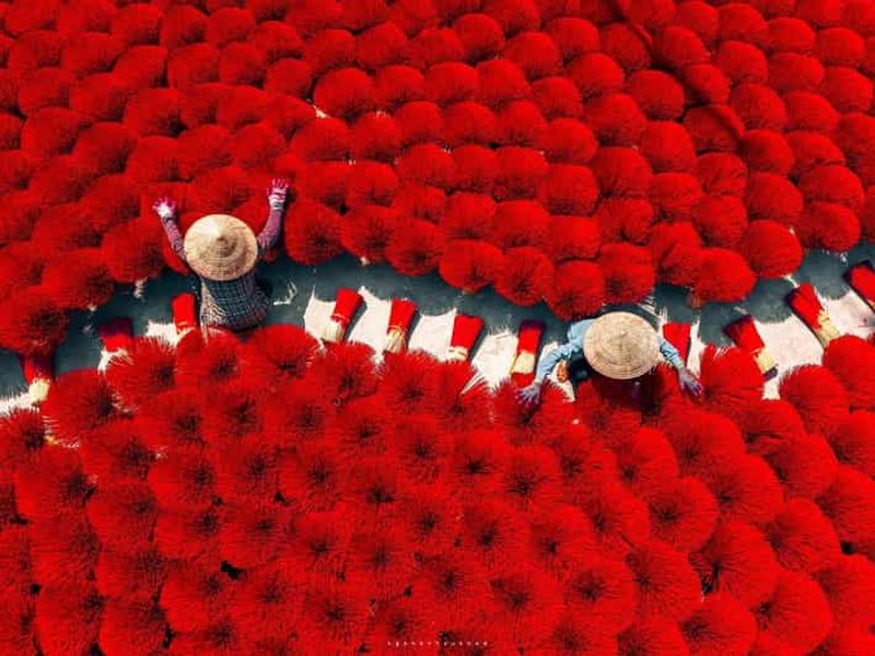 Hanoï : Village des chapeaux et Village de l'encens ou Temple de la littérature