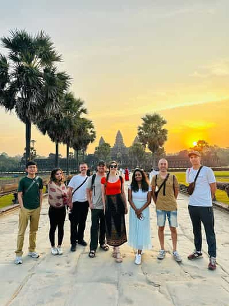 Siem Reap : Lever de soleil sur Angkor Wat et visite touristique d'une journée