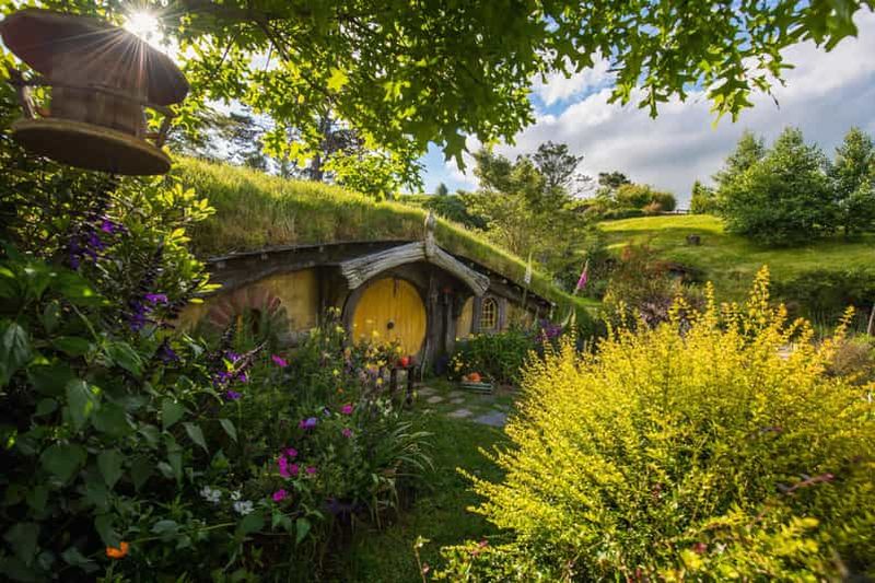 Auckland : visite privée du plateau de tournage de Hobbiton et des grottes de Waitomo