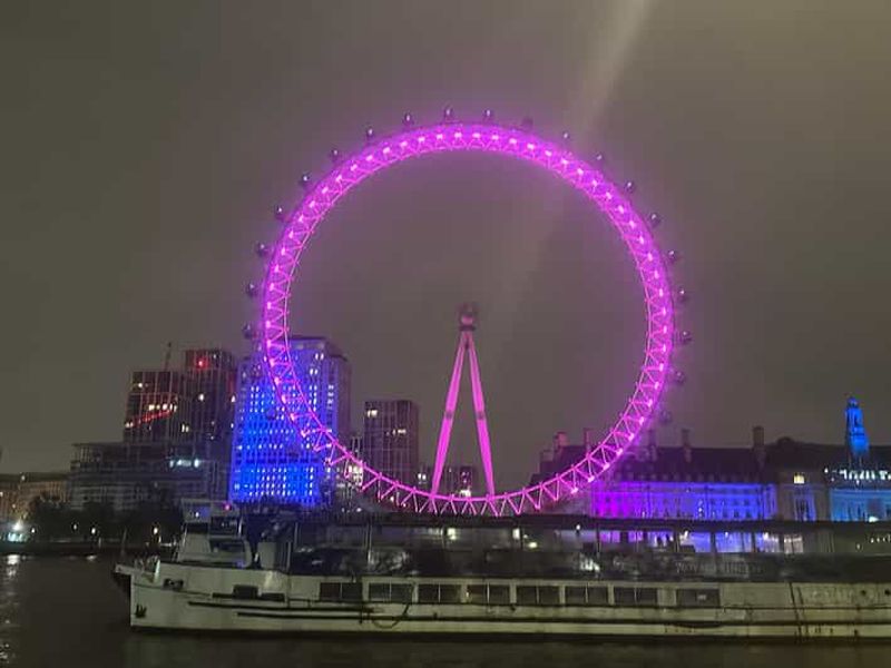 Londres : Visite nocturne privée en taxi noir avec prise en charge à l'hôtel