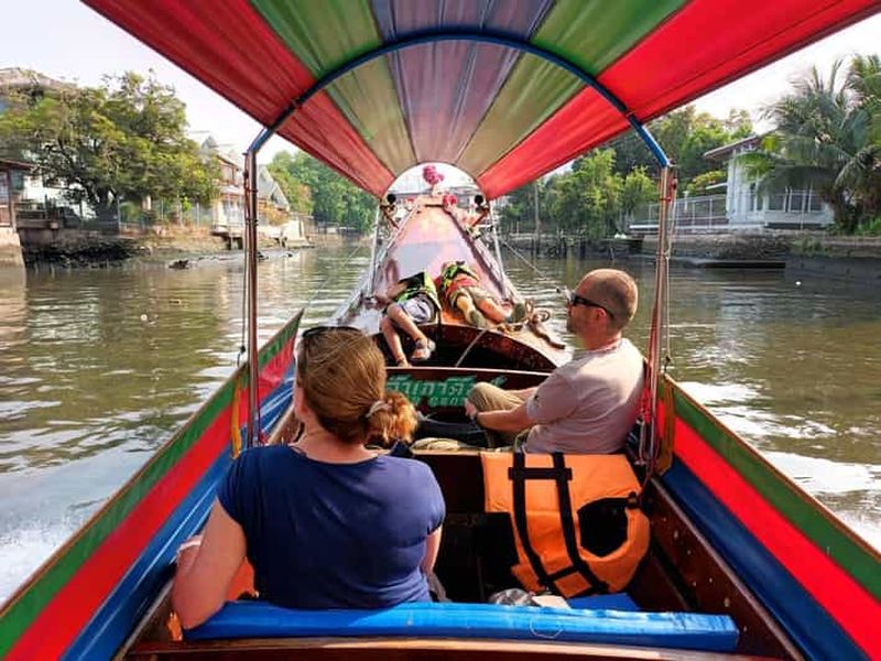 Bangkok : croisière sur le canal – 2 heures en bateau à longue queue