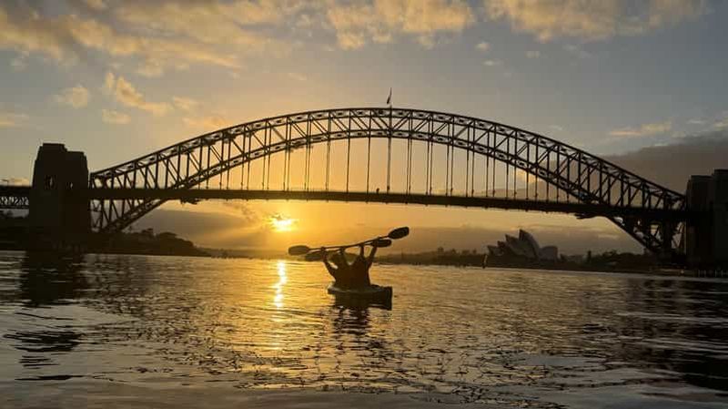 Kayak privé au lever du soleil à Sydney – Opéra et Harbour Bridge