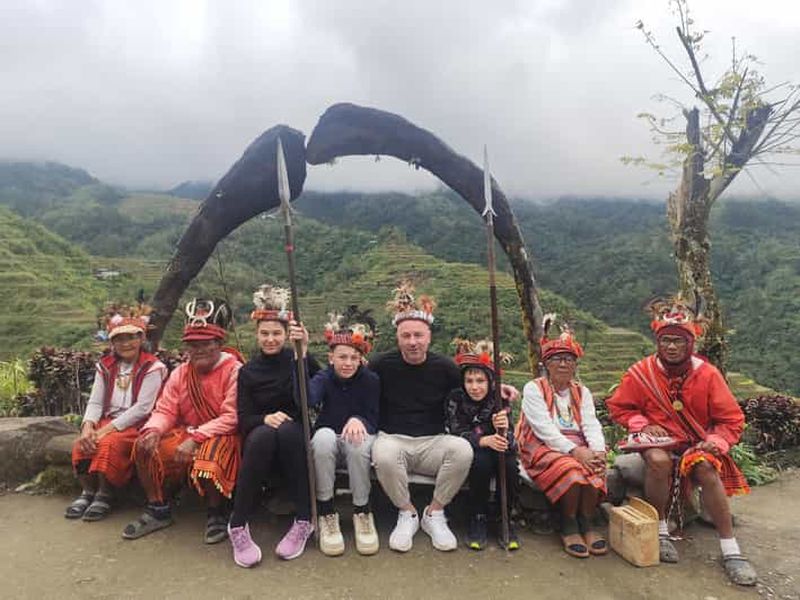 Banaue : visite d’une journée des rizières en terrasses avec petit déjeuner et déjeuner