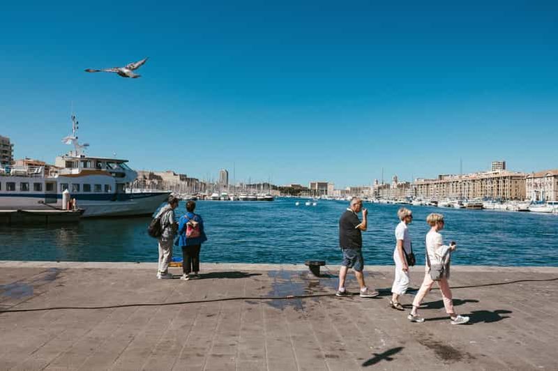 Marseille : visite à pied guidée avec excursion en bateau au château d'If