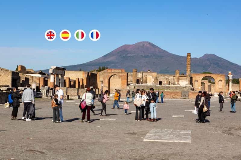 Depuis Naples : visite coupe-file de Pompéi - visite en petit groupe