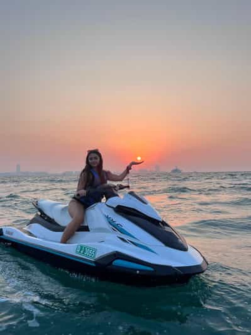 Dubaï : Excursion en Jet Ski jusqu'au Burj Al Arab