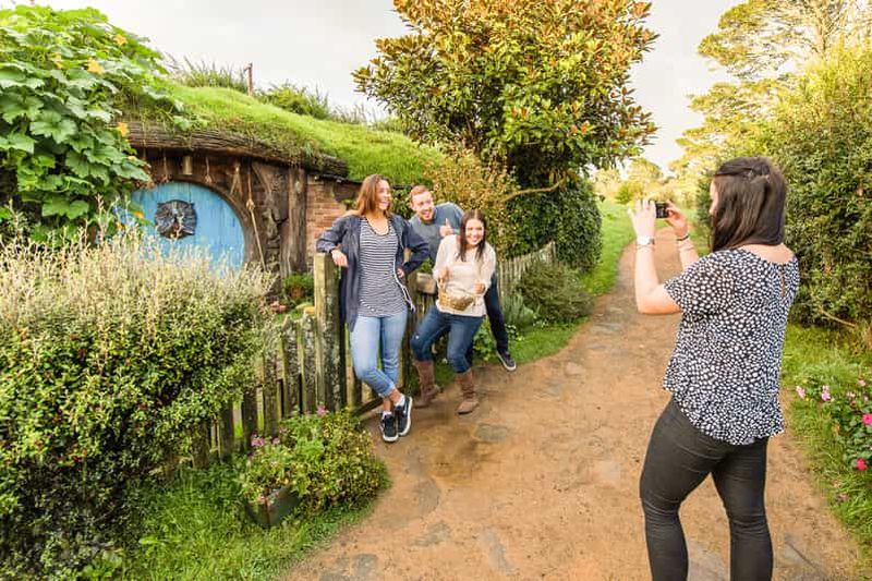 Auckland : visite du plateau de tournage du film Hobbiton avec déjeuner