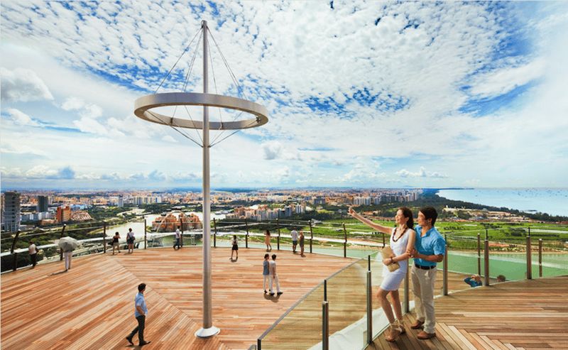 Billet Singapour : billet électronique pour la plateforme d'observation du Marina Bay Sands