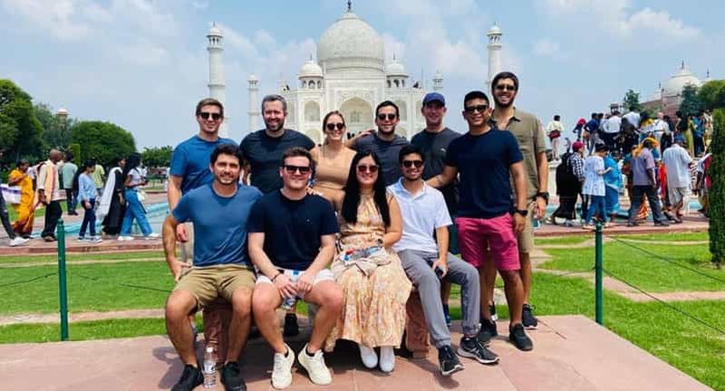 Depuis Delhi : visite du Taj Mahal et d'Agra en train Gatimaan