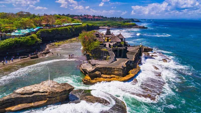 Bali : Visite d'une demi-journée du temple de Tanah Lot au coucher du soleil