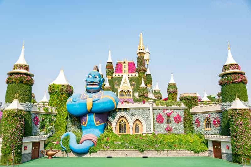 Dubaï : Voyage privé au Miracle Garden et au Global Village