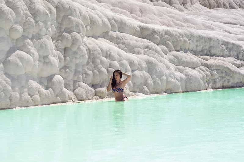 Depuis Antalya/Kemer : excursion d’une journée à Pamukkale et Hiérapolis