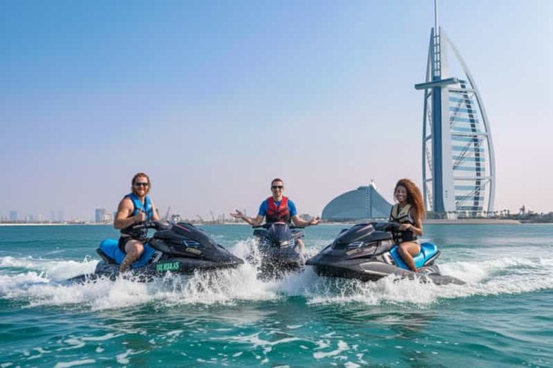 Dubaï : Jetski, Burj Khalifa, Burj Al Arab, Juice, & Photos