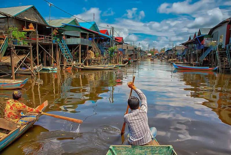 Siem Reap : Kampong Phluk Floating Village Tour en bateau