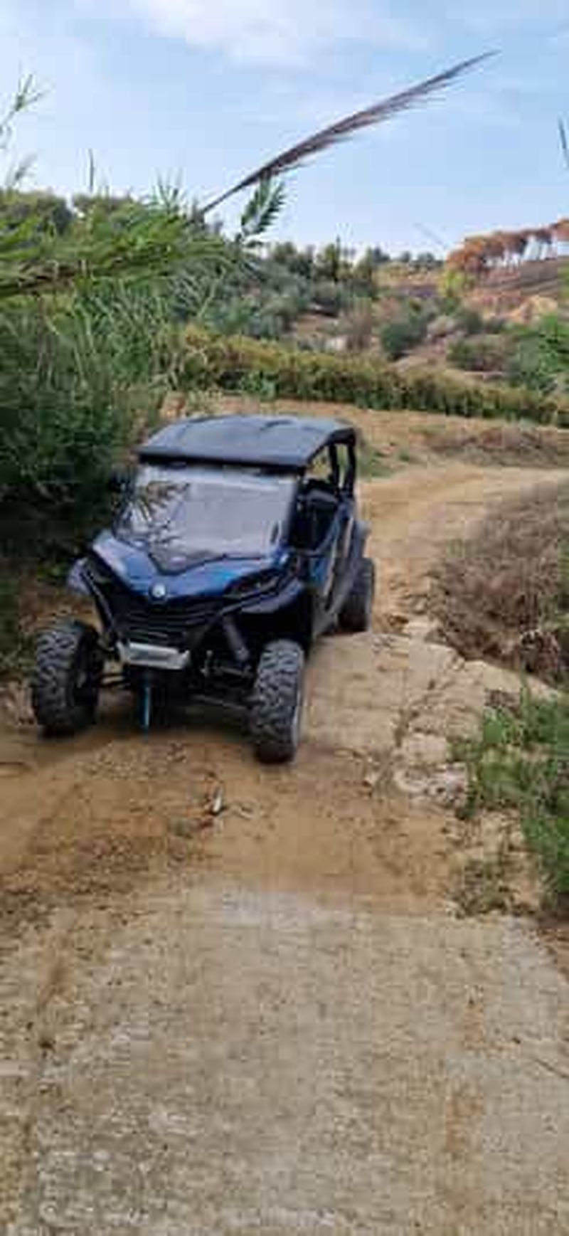 Excursion en side-by-side aux thermes de Segesta
