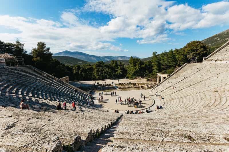 Depuis Athènes : visite en petit groupe de Mycènes, Nauplie et Épidaure