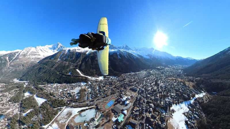 Chamonix : vol en parapente tandem avec vidéo