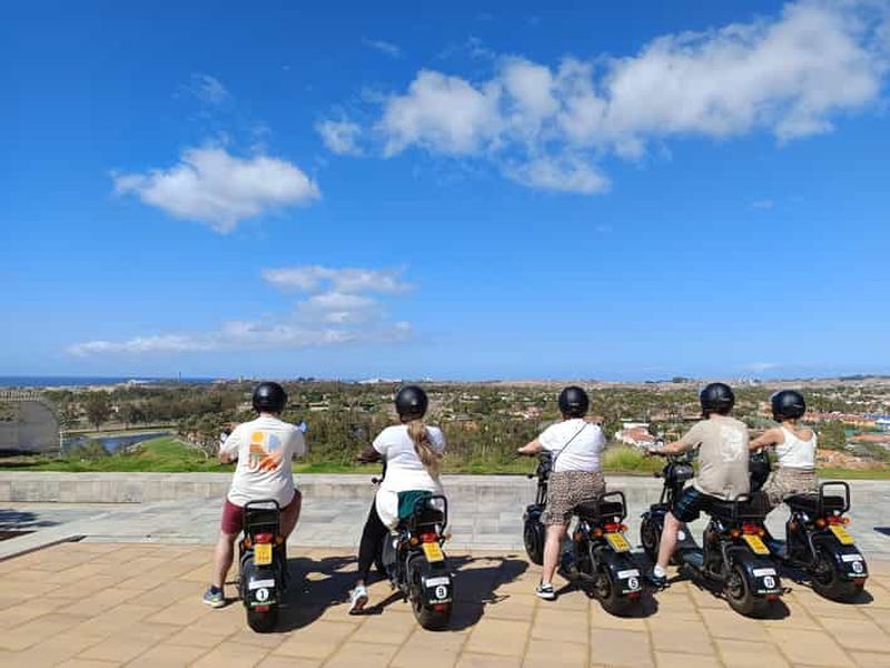 e-Scooter CitySightseeing : les meilleurs points de vue sur les dunes de Maspalomas