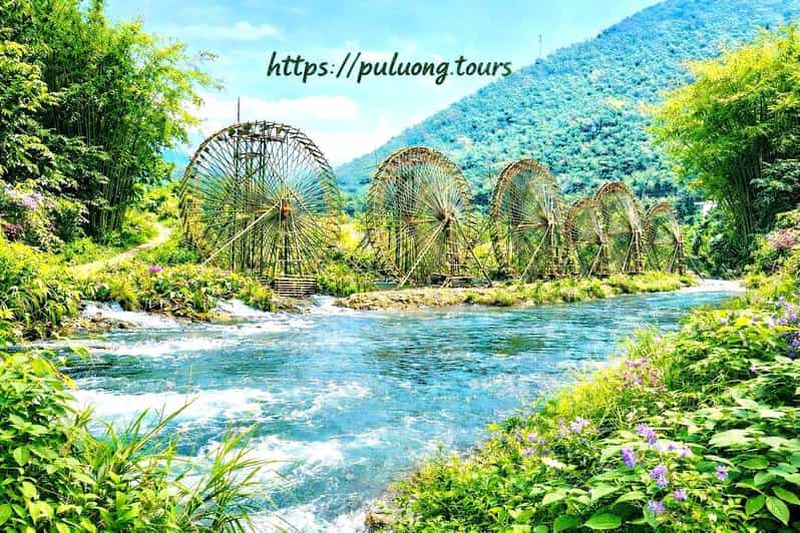 Billet Hanoï : randonnée de 2 jours à Pu Luong, villages et éco-resort de luxe