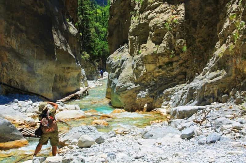 Au départ de La Canée : visite d'une jounée de randonnée guidée dans les gorges de Samaria