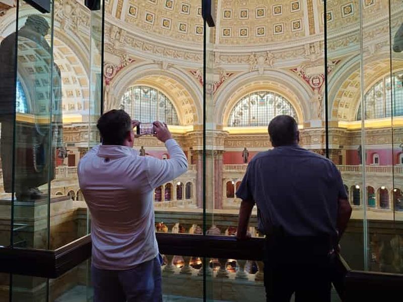 Washington : visite du Capitole et de la bibliothèque du Congrès en petit groupe