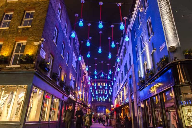 Manger à Londres : Twilight Soho VIP Food & Drinks Tour (visite culinaire et boissons)