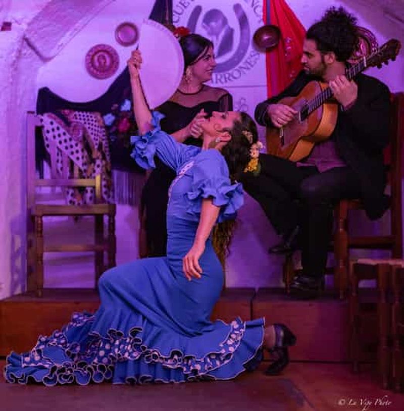 Grenade : Spectacle flamenco Los Parrones dans les grottes du Sacromonte