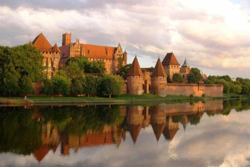 Depuis Gdansk : Excursion au château de Malbork avec billet et audioguide