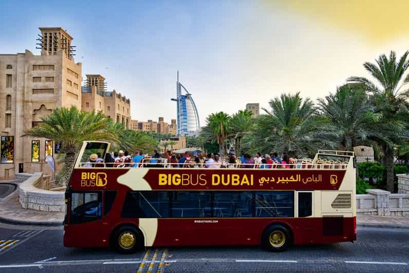Pass 5 jours : bus à arrêts multiples, aquarium Lost World, Dubai Frame