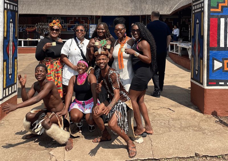 Johannesburg : visite du village culturel de Lesedi avec repas