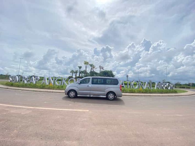 Transferts privés de l'aéroport de Siem Reap Angkor à la ville de Siem Reap