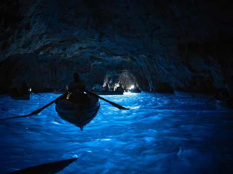 Au départ de Naples : Grotte bleue, Capri et Anacapri en groupe