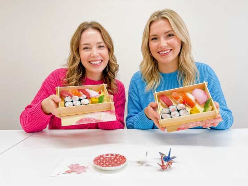 Tokyo : préparation de sushis et de boîtes à bento au marché aux poissons de Tsukiji – 70 min