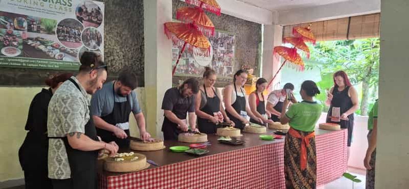 Ubud : cours de cuisine balinaise, visite des rizières et du marché