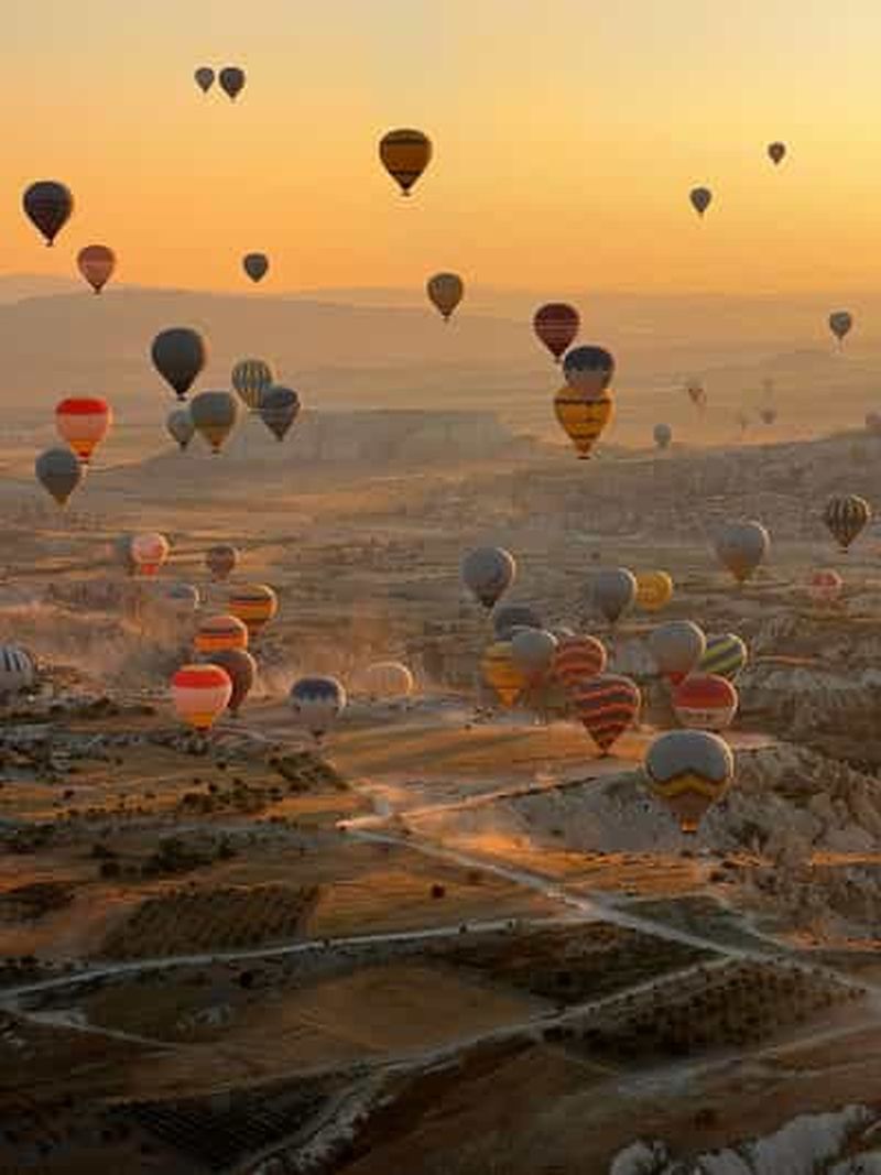 Cappadoce : Vol en montgolfière au lever du soleil à Göreme