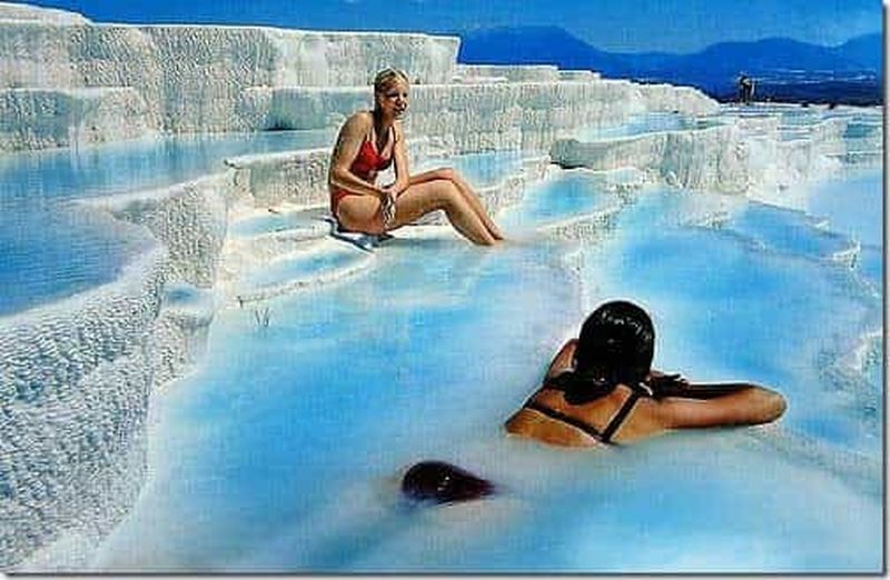 Au départ d'Izmir : Visite privée de Pamukkale (Hierapolis)