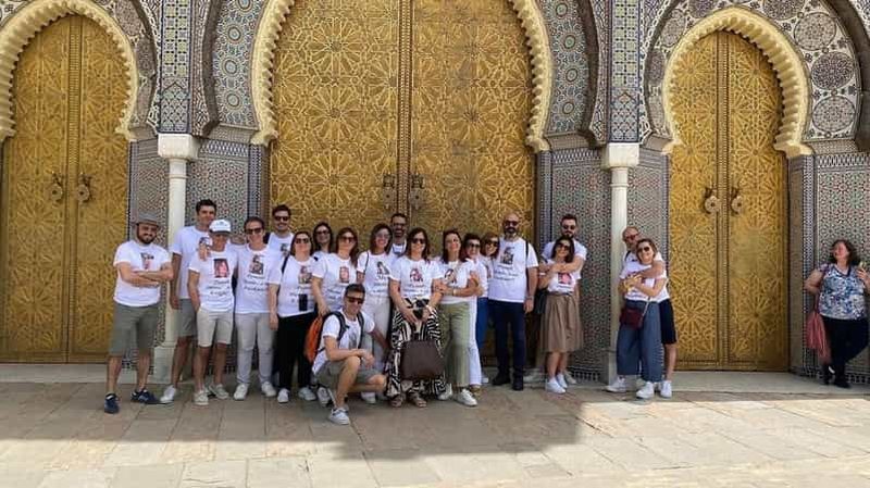 Fès : visite des remparts, du palais royal, du quartier juif et des tanneries