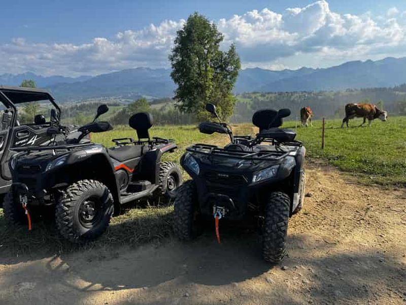 Billet Zakopane : excursion en quad dans les Tatras avec un guide