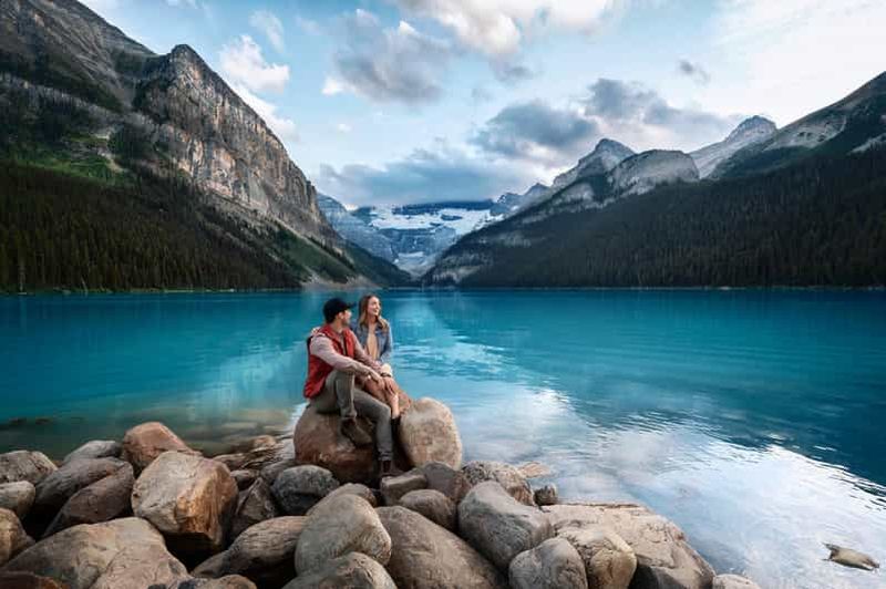 Calgary : visite du lac Louise, du lac Emerald et du canyon Johnston