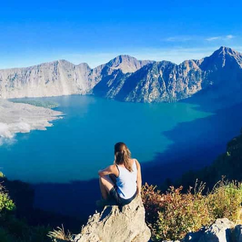 trek d'une journée au mont rinjani